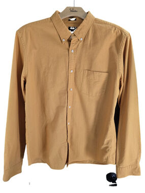 Men's J. Crew Oxford Shirt XL Gold Slim Fit